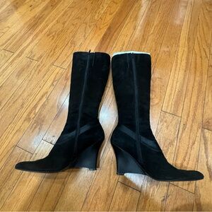 VTG Nine West Wedge Boots 
Size: 8.5 
Heel: 4in.